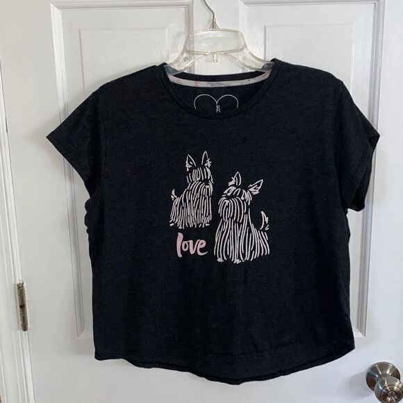 🔥3/$20🔥 ED Ellen Degeneres dog graphic tee size L - Picture 1 of 8